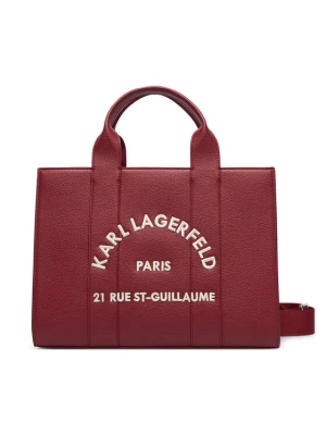 Torebka KARL LAGERFELD B1W30041 Bordowy