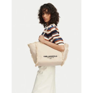 Torebka KARL LAGERFELD B2W50021 Beżowy jasny