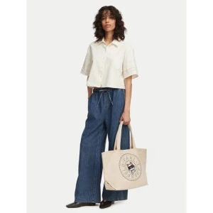 Torebka KARL LAGERFELD B2W50075 Kremowy