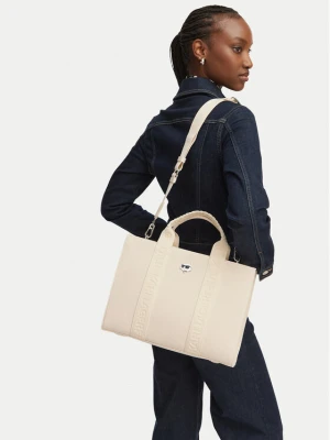 Torebka KARL LAGERFELD B2W50090 Kremowy