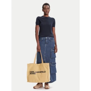 Torebka Karl Lagerfeld Jeans A1W50002 Beżowy