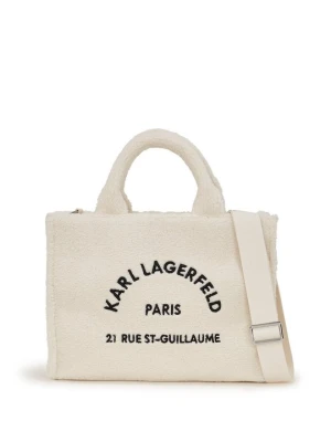 Torebka KARL LAGERFELD mleczny