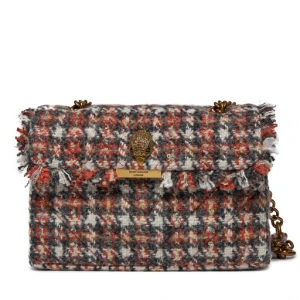 Torebka Kurt Geiger 690-Tweed Kensington Bag 3614536609 Brązowy
