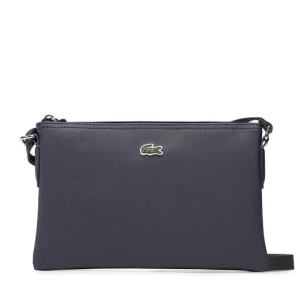 Torebka Lacoste Flat Crossover Bag NF1887PO Granatowy