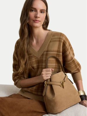 Torebka LAUREN RALPH LAUREN 431P18459001 Brązowy jasny