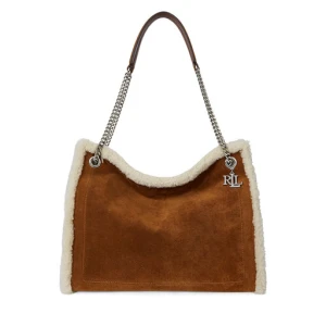 Torebka LAUREN RALPH LAUREN Large Bradley 431980180001 Brązowy