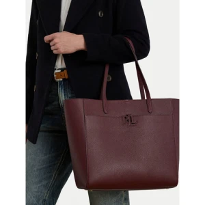 Torebka LAUREN RALPH LAUREN Large Cameryn 431960183010 Bordowy