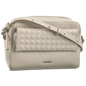 Zdjęcie produktu Torebka Listonoszka Calvin Mini Quilt Camera Bag Dk Ecru K60K611884 PC4 (CK479-a) Calvin Klein