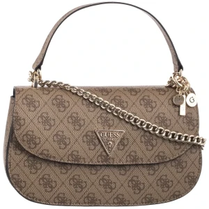 Zdjęcie produktu Torebka Listonoszka Eco Erica Cnvrtble Xbody Flap HWESG9 51021 Latte Logo (GU688-b) Guess