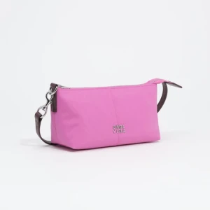 Torebka listonoszka mała nylon orchidea BIMBA Y LOLA ORCHID PINK