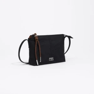 Torebka listonoszka mini nylon czarna BIMBA Y LOLA