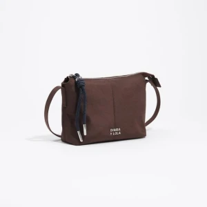 Torebka listonoszka mini nylon mokka BIMBA Y LOLA MOKA