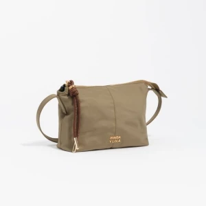 Torebka listonoszka mini nylon oliwkowa BIMBA Y LOLA OLIVE