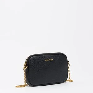 Torebka listonoszka mini skóra czarna BIMBA Y LOLA