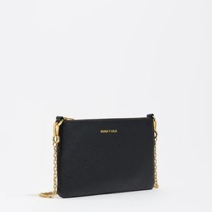 Torebka listonoszka mini skóra czarna BIMBA Y LOLA