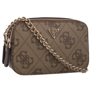 Zdjęcie produktu Torebka Listonoszka Noelle II Crossbody Camera HWSO96 72140 Latte Logo/Brown (GU857-a) Guess