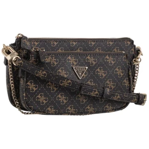Zdjęcie produktu Torebka Listonoszka Noelle II Dbl Pouch Crossbody HWQG96 72710 Brown Logo (GU778-a) Guess