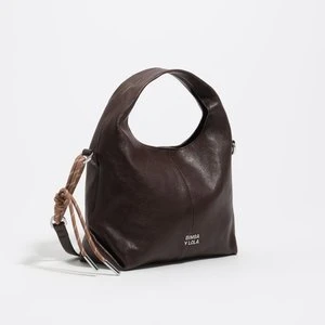 Torebka listonoszka Paper mała skóra kawa BIMBA Y LOLA