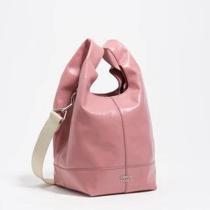 Torebka listonoszka Paper średnia skóra różowa BIMBA Y LOLA