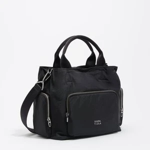 Torebka listonoszka Pocket duża nylon czarna BIMBA Y LOLA