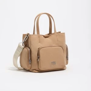 Torebka listonoszka Pocket mała nylon camel BIMBA Y LOLA