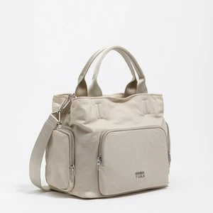 Torebka listonoszka Pocket nylon biało-szara BIMBA Y LOLA