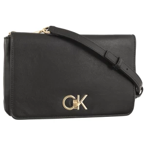 Zdjęcie produktu Torebka Listonoszka Re-Lock Double Guset Black K60K611531 BAX (CK372-a) Calvin Klein