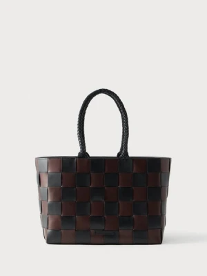 Torebka Loeffler Randall ciemnobrązowy