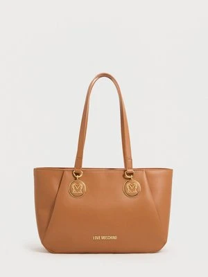Torebka LOVE MOSCHINO miedziany