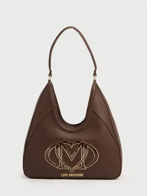 Torebka LOVE MOSCHINO ciemnobrązowy
