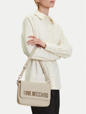 Torebka LOVE MOSCHINO JC4023PP1MKD0110 Kremowy