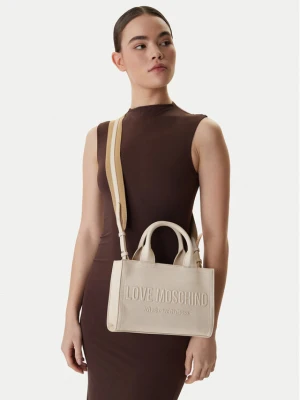 Torebka LOVE MOSCHINO JC4044PP1OLE0110 Écru Kremowy