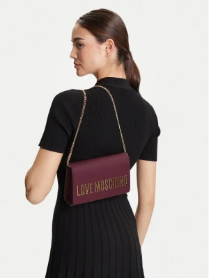 Torebka LOVE MOSCHINO JC4103PP1NKD0552 Bordowy