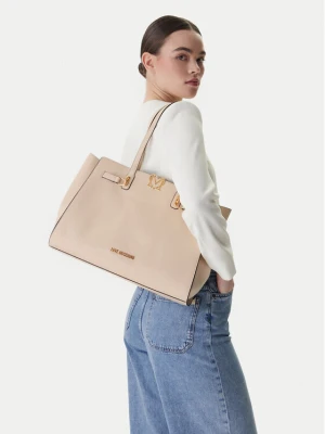 Torebka LOVE MOSCHINO JC4124PP1OLM0110 Écru Kremowy