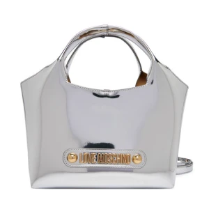 Torebka LOVE MOSCHINO JC4133PP1OLP0902 Srebrny