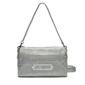 Torebka LOVE MOSCHINO JC4135PP1MLL196B Srebrny