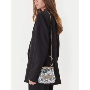 Torebka LOVE MOSCHINO JC4146PP0NKK190A Srebrny