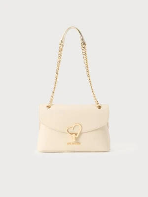 Torebka LOVE MOSCHINO mleczny