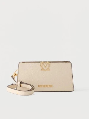 Torebka LOVE MOSCHINO mleczny