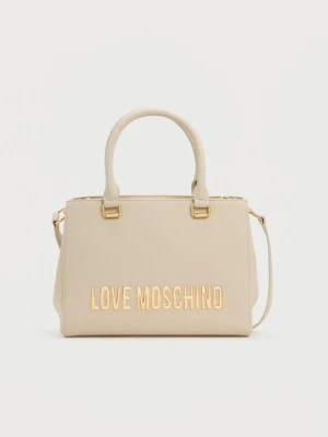 Torebka LOVE MOSCHINO mleczny
