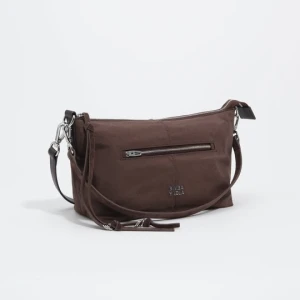 Torebka Madrid duża nylon mokka BIMBA Y LOLA MOKA