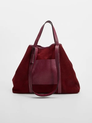 Torebka Maison Héritage ciemnoczerwony