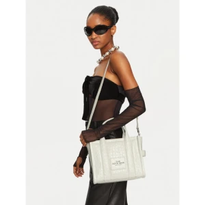 Torebka Marc Jacobs The Croc Embossed Tote Bag H022L01RE22 Écru