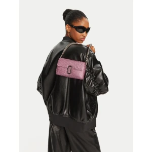 Torebka Marc Jacobs The Rhinestone J Marc Mini Shoulder Bag H912M06RE22 Różowy