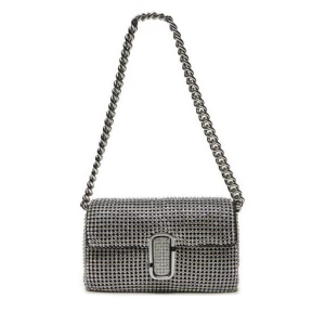 Torebka Marc Jacobs The Rhinestone J Marc Mini Shoulder Bag H912M06RE22 Srebrny