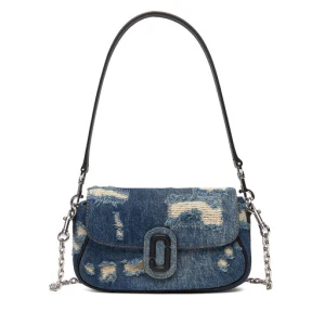 Torebka Marc Jacobs The Rip And Repair Denim Clover 2F4HSH027H05 Niebieski