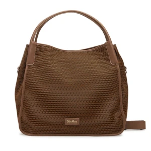 Torebka Max Mara Beachwear 2516511039650 Brązowy