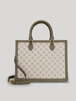 Torebka Mazzolino Aurelia w kolorze khaki z chabrowym motywem Joop