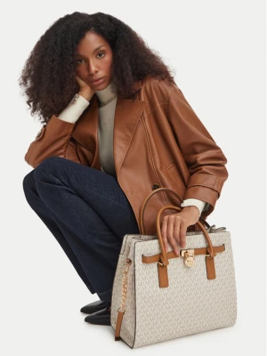Torebka MICHAEL Michael Kors 30F5GNXS3B Kremowy