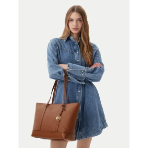 Torebka MICHAEL Michael Kors 30S6G3PT3V Brązowy
